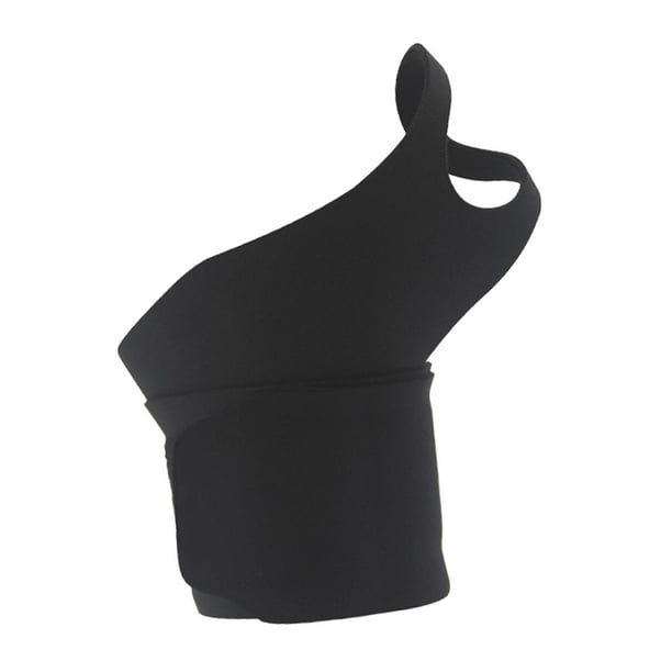 Muñequera protectora para mujeres y hombres, correa de muñeca fina y transpirable, muñequera para Negro