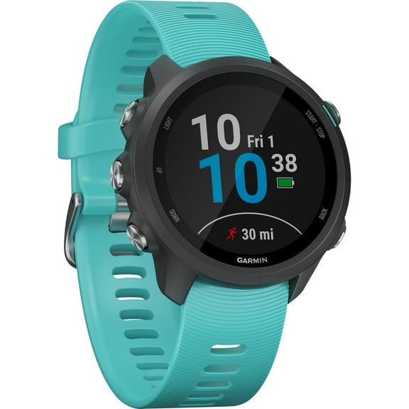 Forerunner® 245 GPS Running Smartwatch with Music in Aqua