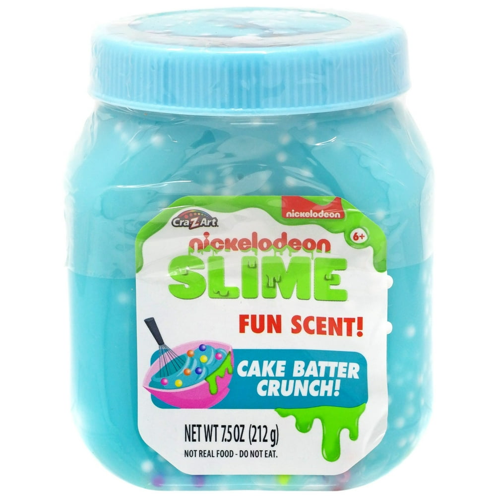Nickelodeon Slime Cake Batter Crunch Slime