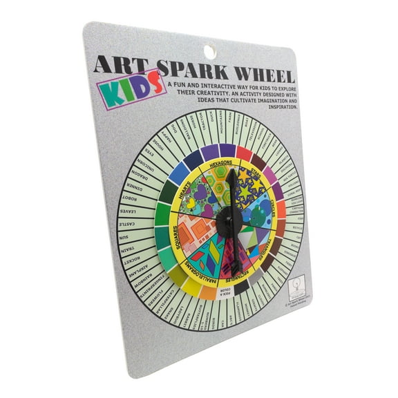 Art Spark Wheel Art Game for Kids: Inspiring Drawing & Painting Activity for Young Artists, Parents & Teachers – Fun Art Supplies & Unique Gift for Kids 5  – Perfect Educational Toy for Classrooms