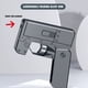 thumbnail image 2 of Pistola De Juguete De Deformación De Teléfono Móvil Juguete Plegable Celular Shell Disparos Regalo de cumpleaños para niños Adulto Gris claro Gris, 2 of 4