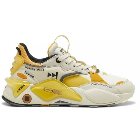Men's Puma RS-xl Disc Snow-Puma White-Yellow (394548 01) - 12