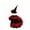 A, variant on Porch Goose Outfits Cute Funny Outdoor White Goose Clothing Set With Dress Hat Clothes Fit for Lawn Yard Patio Decoration