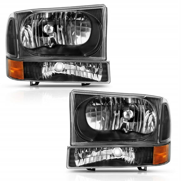 Anzo, Usa 111457 Projector Headlamps Fits Ford E-450 Super Duty