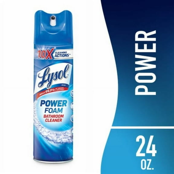 2X-Lysol Power Foam Bathroom Cleaner - 24 oz