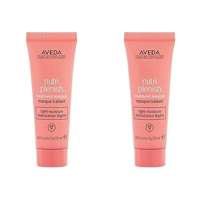Aveda Nutriplenish treatment masque: light moisture set of 2 mini (0.85oz each)