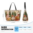 thumbnail image 4 of Disketp Holiday Christmas Stars Large Capacity Beach Bag, Waterproof Sandproof Beach Swim Pool Bag Tote Bag for Women, 4 of 7
