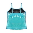 thumbnail image 4 of Oyolan Kids Girls Shiny Metallic Ballet Dance Camisole Tank Tops Party Vest Hip Hop Dance Tops Dancewear Colorful 14, 4 of 7