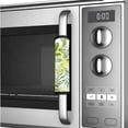 thumbnail image 4 of Xoenoiee 6 PCS Refrigerator Door Handle Covers Anti-skid Kitchen Appliance Decor Fridge Dishwasher Oven Handle Gloves Keep Off Fingerprints Oil Stain Food Spot, Green Leaf, 4 of 5