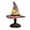 A, variant on Halloween Wizard Hat USB Powered Nightlight Handcrafted LED Resins Colorful Witch Hat Table Lamp For Desktop Display