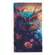 thumbnail image 1 of Fotbe Colorful Feather Owl Toalla Premium con Patrón, Toalla de Microfibra de Secado Rápido, Ligera y Altamente Absorbente (27.5x16in), Ideal para Uso Diario, 1 of 6