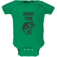 thumbnail image 1 of Drop The Bass Kelly Green Soft Baby One Piece, 1 of 1