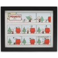 thumbnail image 1 of Decoración De Pared De Madera Enmarcada Con Tira Cómica Navideña De Peanuts, Adorable Decoración Navideña De Charlie Brown Y Snoopy Para El Hogar, 1 of 5