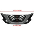 thumbnail image 5 of LABLT Chrome & Black Front Upper Grille For Nissan Murano Grill 2015-2018, 5 of 6