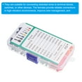 thumbnail image 4 of Uxcell Wire Ferrules Terminals Kit 400pcs 8 Types Copper Crimp Connector Insulated Cord Pin Ends Assortment, 4 of 5