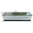 thumbnail image 5 of HO Scale Model Train Display Case with Orbitals, 35 x 9 x 8cm Clear Plexiglass Showcase Box for Train Models & Collections (Train Not Included), 5 of 5