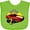 Apple Green, variant on Inktastic Race Car 2nd Birthday Boys Baby Bib