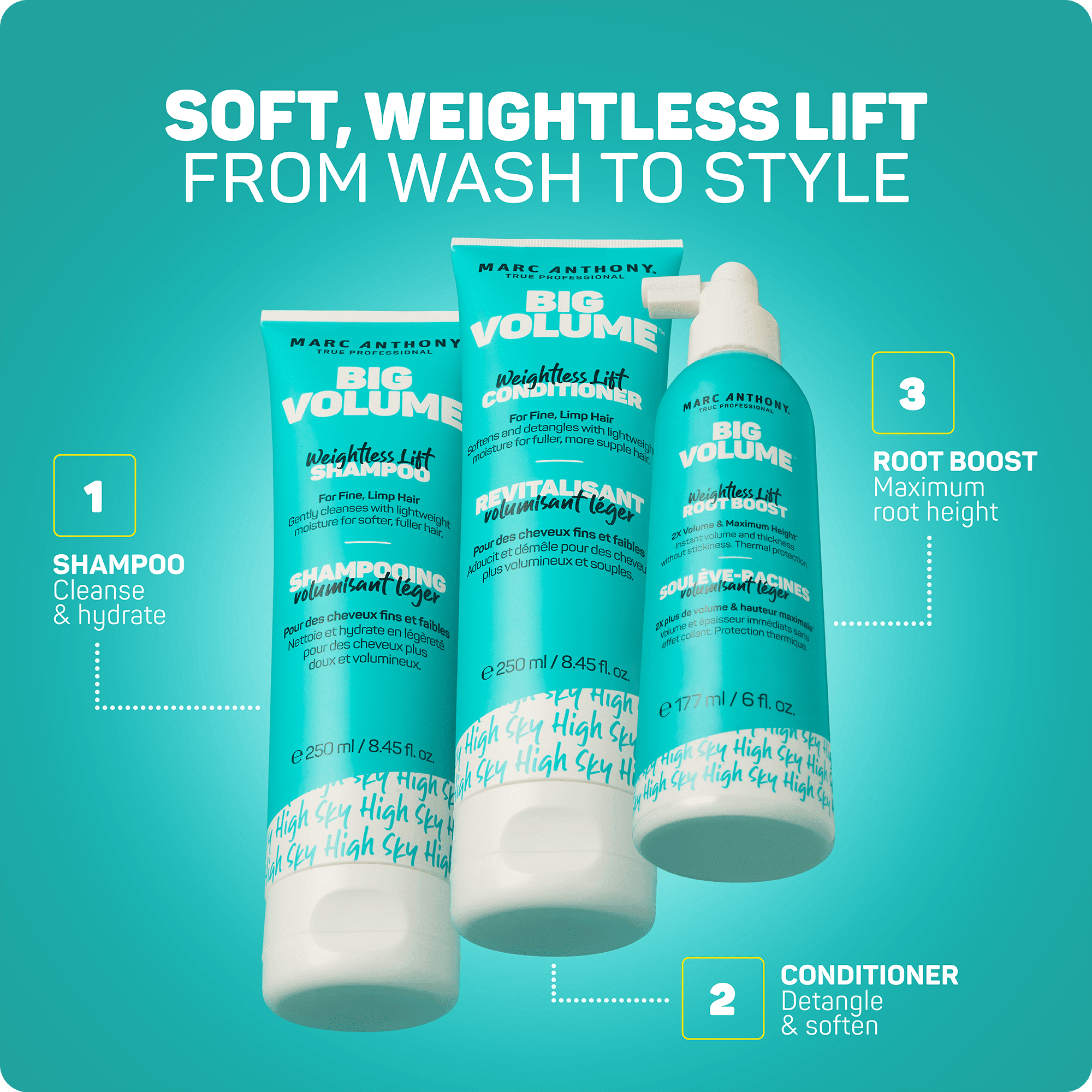 Big Volume™ Weightless Lift Root Boost Spray, MARC ANTHONY BIG VOL ROOT SPRAY