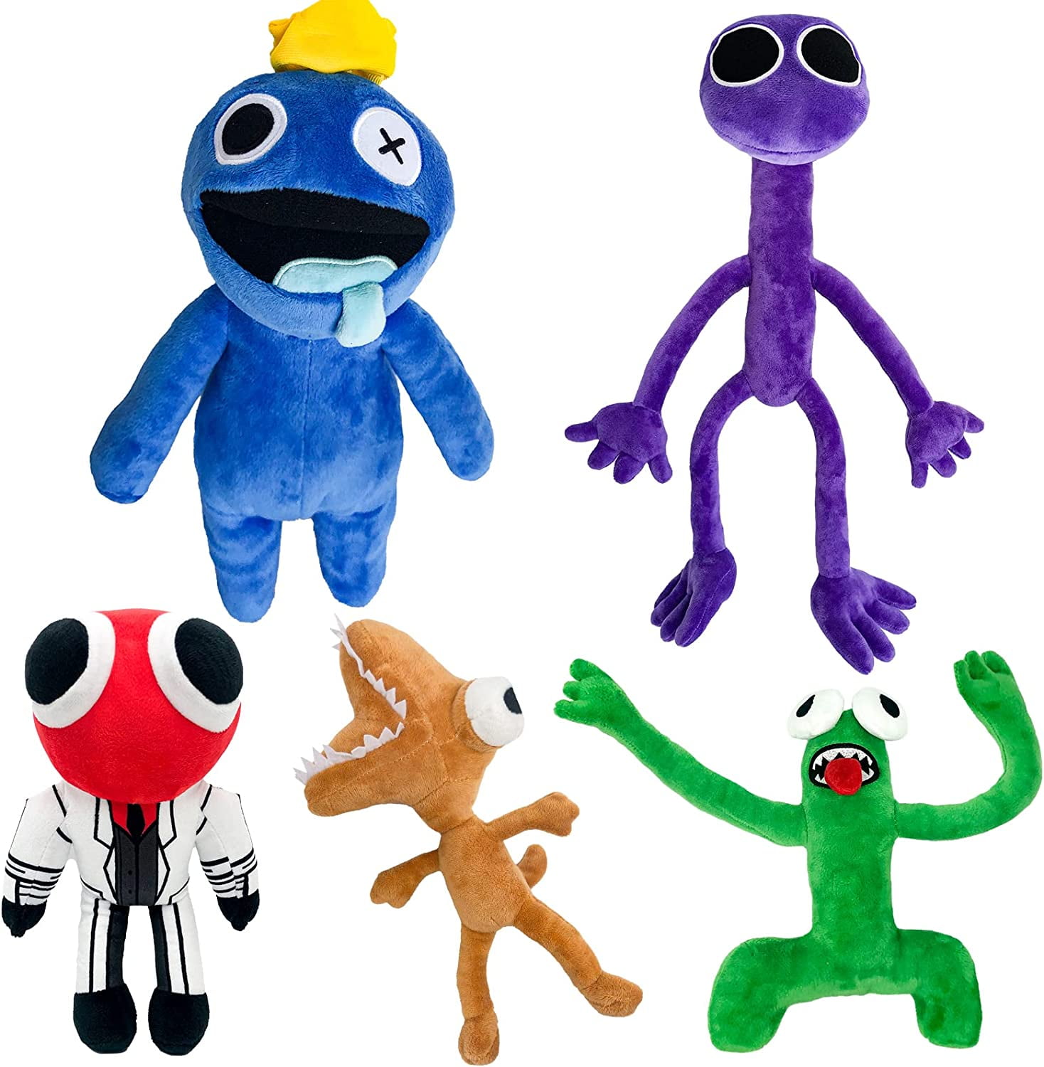 Rainbow Friends Plush Toys 4pcs – ipetoys