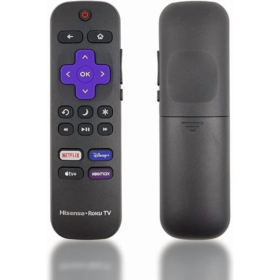 Amtone 43R6E3 Smart Roku TV Remote Control for Hisense ROKU TVs