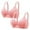 Pink, variant on Tbopshirt Wirefree Bras for Women Plus Size,Women Bras 2PC Ladies Traceless Comfortable No Steel Ring Breathable Gathering Bra Woman Underwear