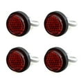 thumbnail image 3 of Riwesomey 4 piezas 4 Uds Mini etiqueta reflectora tornillos Bo-lt para marco para matrícula de motocicleta placa decorativa Accesorios para motos, 3 of 6