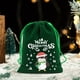 thumbnail image 4 of Adornos navideños, regalos navideños, bolsitas de terciopelo verde navideño para una Nochebuena tranquila, manzanas, bolsas de regalo festivas para celebraciones navideñas, paquete de terciopelo, 4 of 6