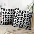 thumbnail image 3 of LALILO Throw Pillow Covers Decorative Ornament Geometric Shapes Cushion Cover 18" x 18", 2 Pack, 3 of 6