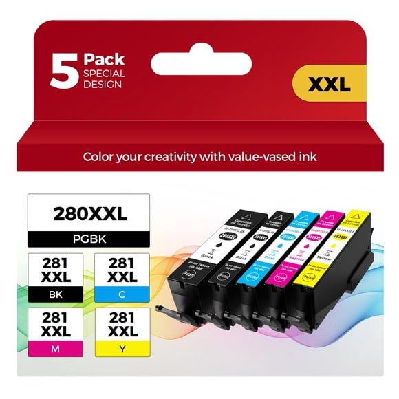 Cartucho de tinta DYEYOY PGI-280XXL/CLI-281XXL para impresora Canon