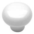 thumbnail image 1 of Hickory Hardware P630-W Bouton d'Armoire Blanc Confortable Anglais, 1 of 1