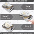 thumbnail image 3 of Marble Gold Food Scale Digital Kitchen Scale Waterproof Tempered Glass Tare Function 11 lb for Baking Cooking Meal Prep, 3 of 7
