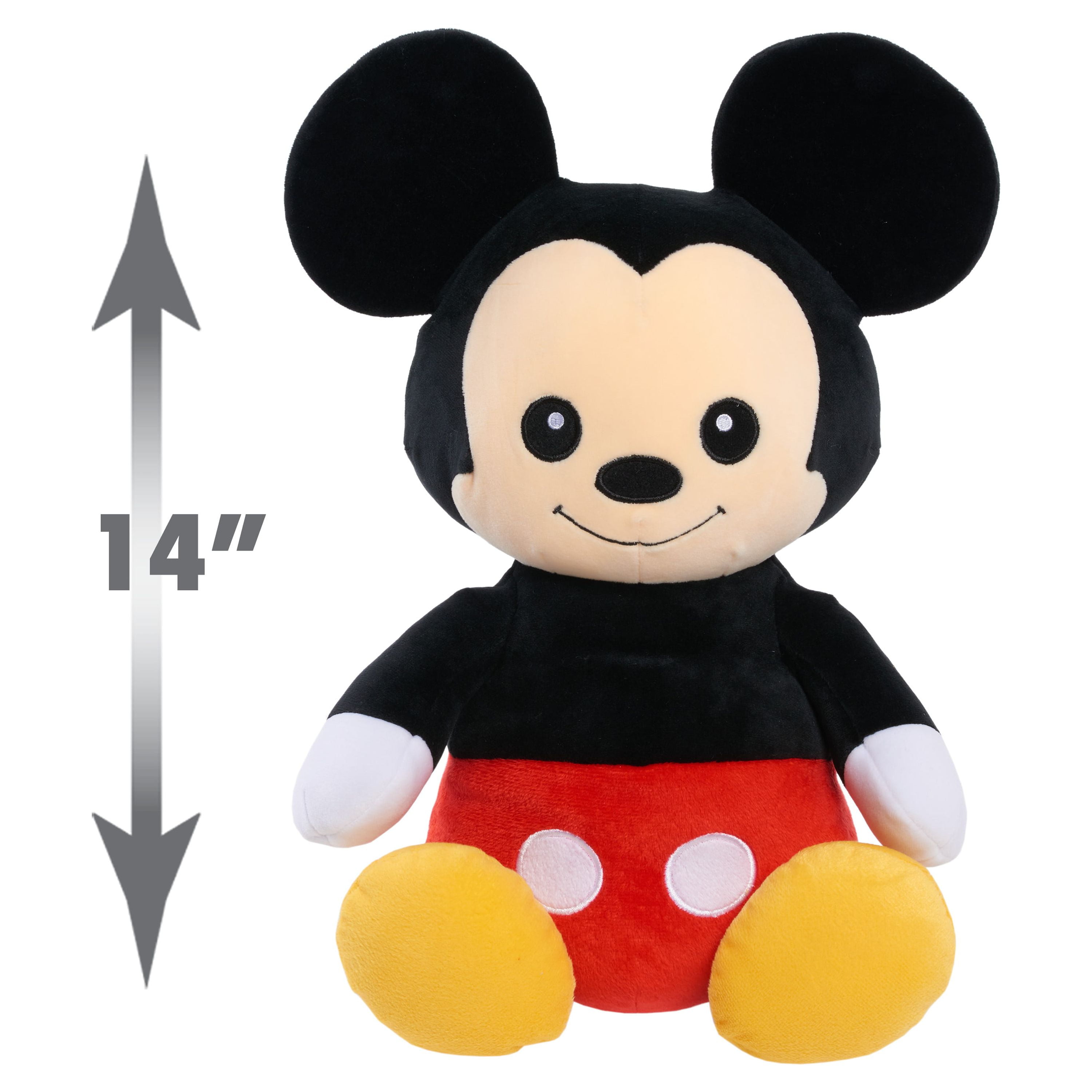 Disney Classics 14-Inch Mickey Mouse, Comfort Weighted Plush Animals for  Kids Sensory Toys, Officially Licensed Kids Toys for Ages 3 Up, Gifts and  Presents 