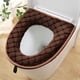 thumbnail image 1 of pstuiky Modelos de invierno para asientos de inodoro, cojín de asiento de inodoro peludo, asiento de inodoro grueso, asiento de inodoro lavable, arandelas para asientos de inodoro, 1 of 6