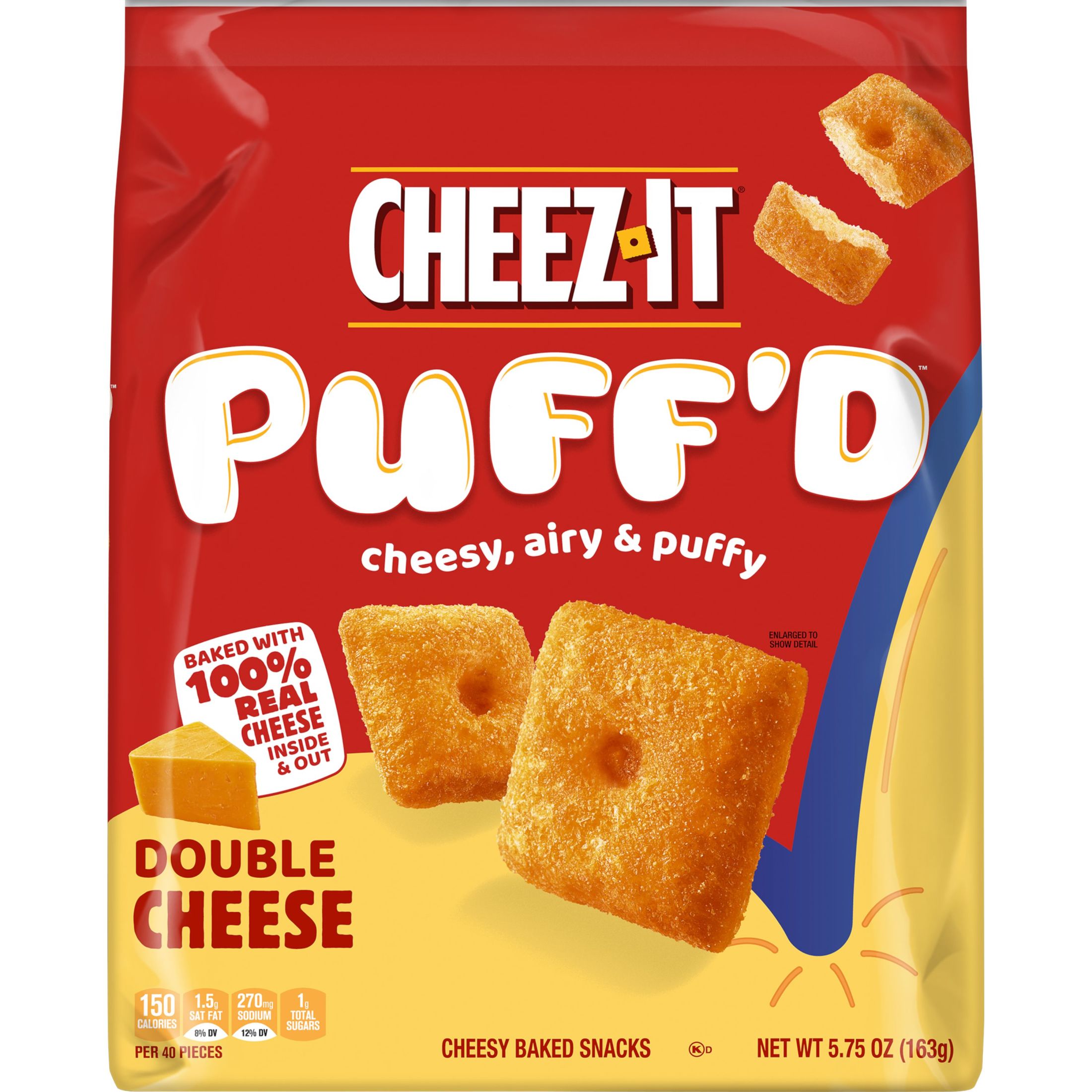 CheezIt Puff'd Double Cheese Chesy Baks al horno, Ubuy Chile