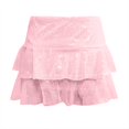 thumbnail image 4 of OSOLU Solid Color Women Sequin Mini Skirt Shiny High Waist Short Pencil Skirt Bodycon Sparkly Party Skirt Dancing Skirts Breathable Skirts, 4 of 4