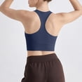 thumbnail image 6 of qelini Sports Bra for Women Wide Strap Breathable Summer Quick Dry Yoga Tank Top Shockproof Sports Bra for Women, 6 of 7