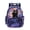 Black Cat Galaxy, variant on Xixirimido Rabbit Buunny Bows Floral Print Backpack for Girls Elementary Middle School Bookbag Kids Lightweight Back Pack Multi Pocket School Bags Large Capacity