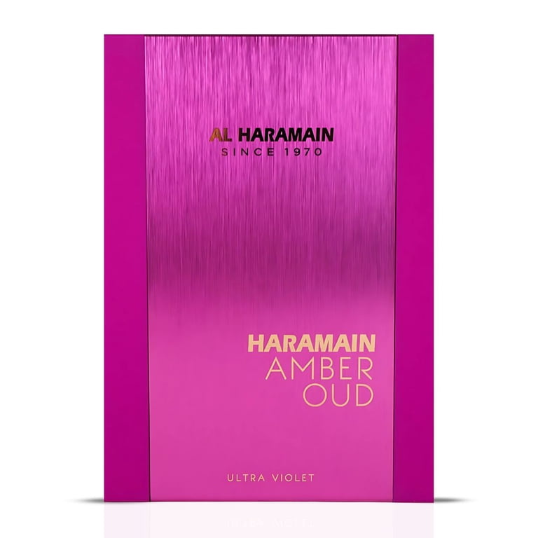 Al Haramain Amber Oud, Ultra Violet Perfume for Women, 4 oz