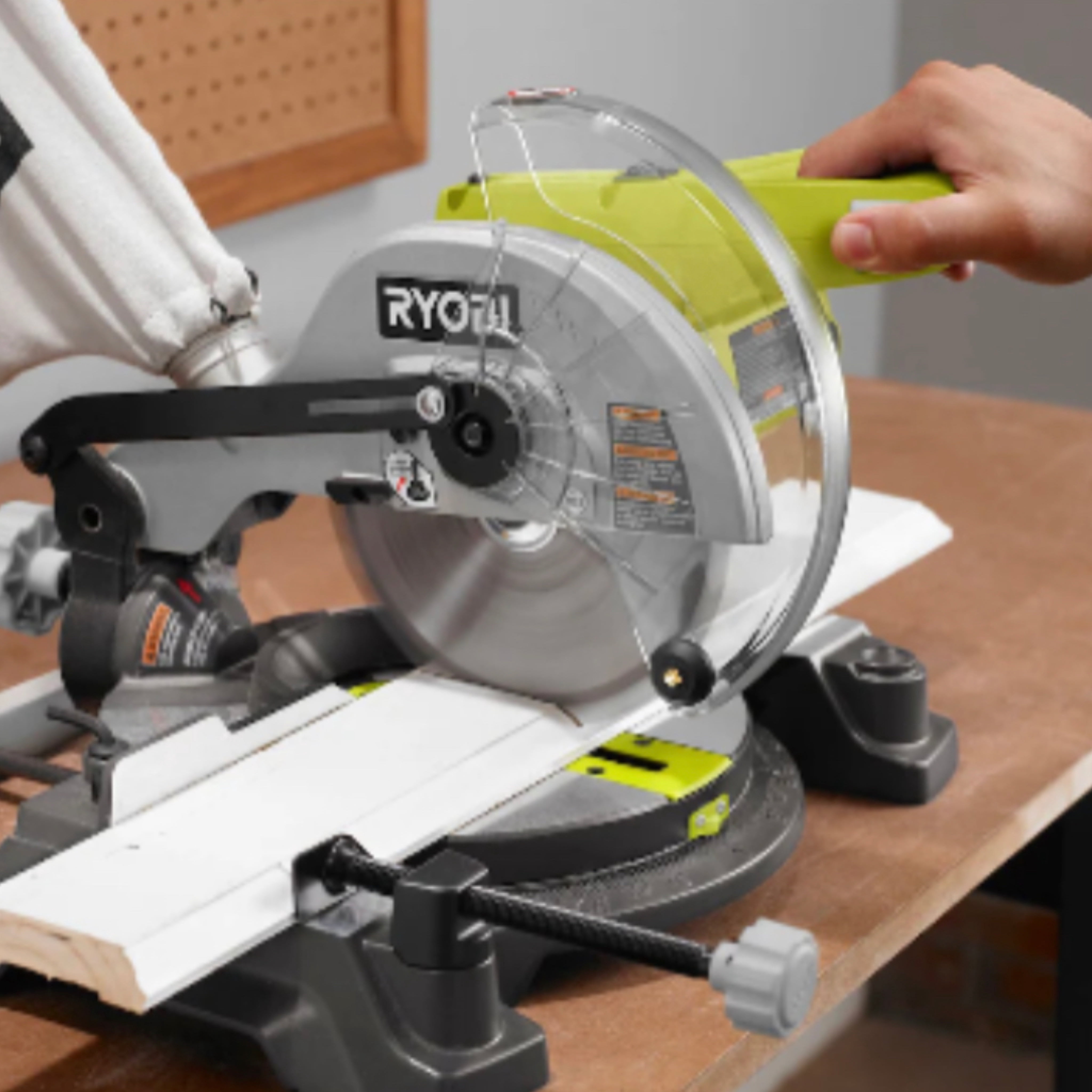 RYOBI 7-1/4 in. Miter Saw with Laser - Walmart.com