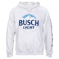 thumbnail image 1 of Busch Light Beer Logo White Colorway Hoodie-Medium, 1 of 5