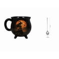 thumbnail image 3 of Ceramic Mug Halloween Cauldron Cup with Footed Base Holiday Print Coffee Mug Gift for Adults Teens Tabletop Decor by PALIFEUR, 3 of 6