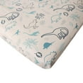 thumbnail image 3 of 3-Piece Toddler Bedding Set, Blue Dinosaur, 3 of 8