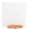 thumbnail image 2 of Pre-Owned Hermes Kelly Gourmette Bracelet 18K Rose Gold with Diamonds Very Small By Rebag, 2 of 3