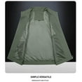 thumbnail image 3 of cocolona Mens Workwear Sleeveless Tops Outdoor Hiking Photographer Fishing Vest Fashion Casual Jacket with Pocket, 3 of 8