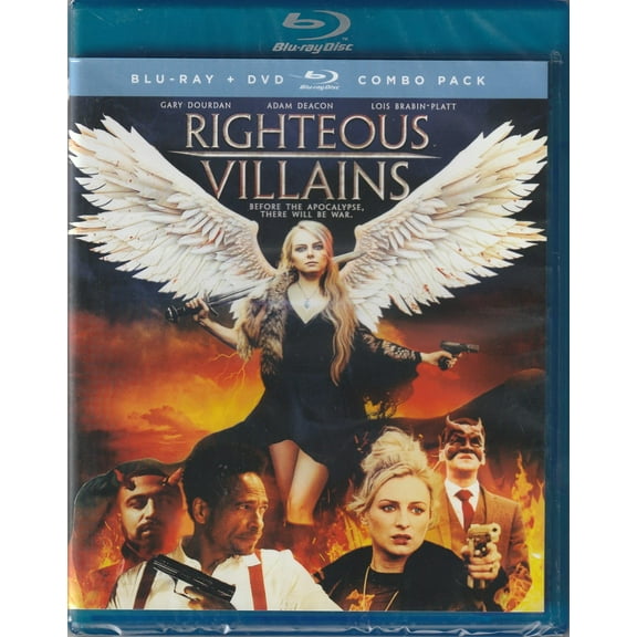 Righteous Villains (Blu-ray/DVD, 2020, Widescreen) NEW
