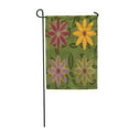 thumbnail image 1 of SIDONKU Colorful Abstractive Many Flower Aloha Australian Garden Flag Decorative Flag House Banner 28x40 inch, 1 of 1