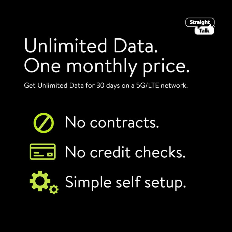 Straight Talk Home Internet Unlimited Data No-Contract 30-Day Plan e-PIN Top Up (Email Delivery)