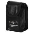 thumbnail image 1 of Battery Storage Bag, Radiation Proof Drone Battery Bag Black Practical Compact Size Fireproof  for   Air 2 1 Battery Compartment,2 Batteries Compartment,3   Batteries, 1 of 7