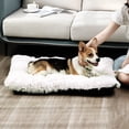 thumbnail image 5 of Biplut Mattress for Pet Dogs Sleeping Cushion Rectangle Anti-slip Fluffy Warm Kitten Puppy Bed Mattress for Indoor Kennel Pet Mat Dog Bed Cat Mat, 5 of 12