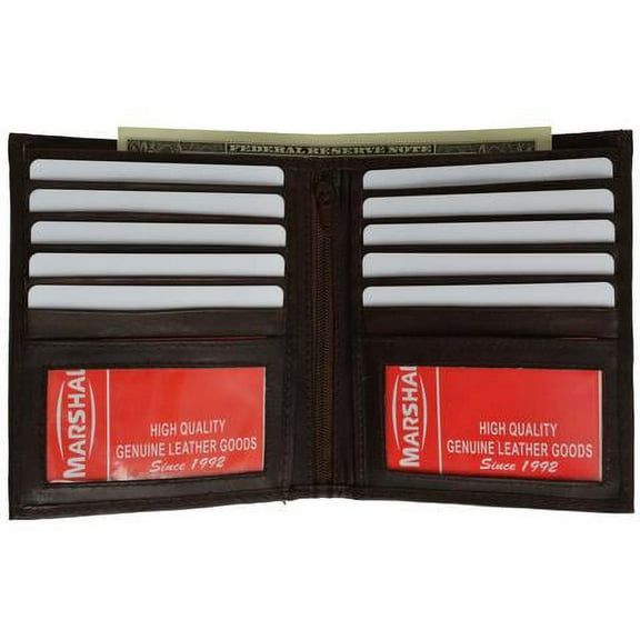 Genuine cowhide leather European hipster wallet 1502CF